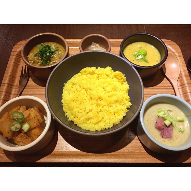 本日のカレープレート