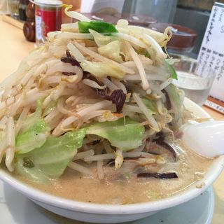 野菜盛りラーメン(味噌らーめんの店 しなり丸 )