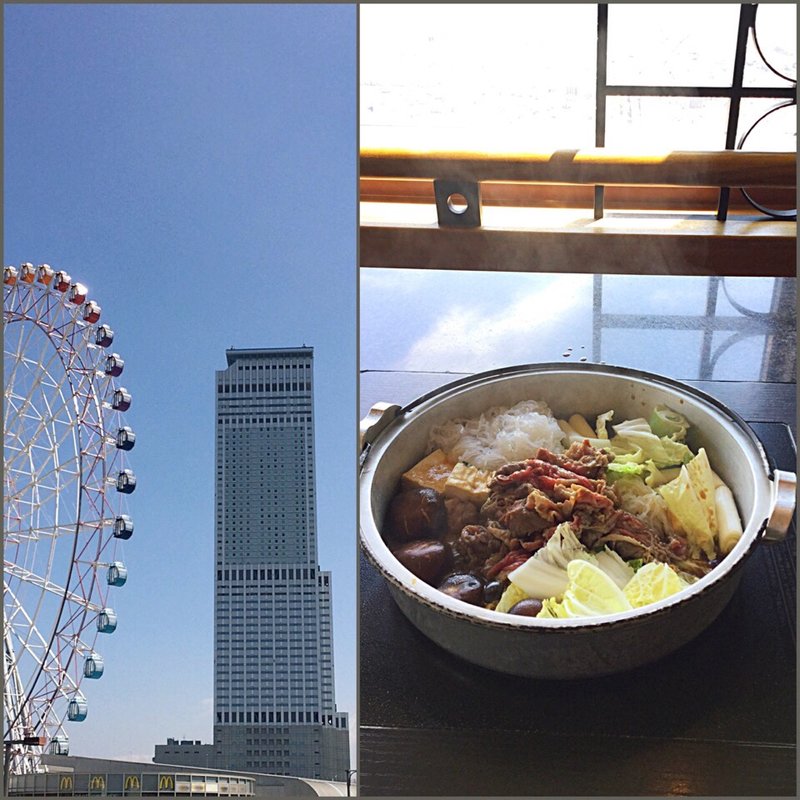 ■国産しゃぶしゃぶ 又は すき焼きコース(しゃぶしゃぶ「天空」 （スターゲイトホテル関西エアポート 52階）)