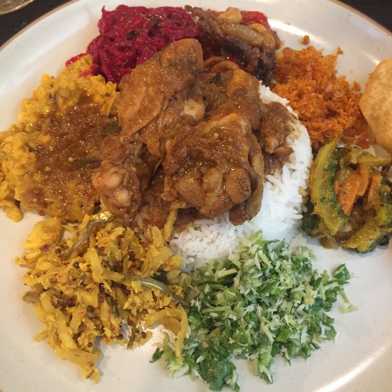 スリランカカレープレート(酒上り （サカアガリ）)