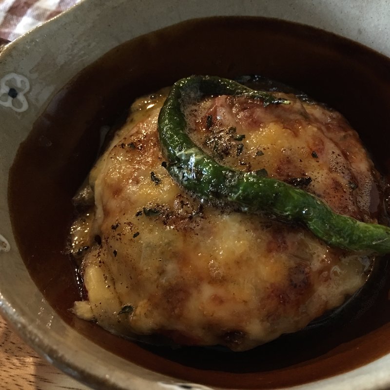 茄子とトマトのチーズ味噌焼(花番地 )