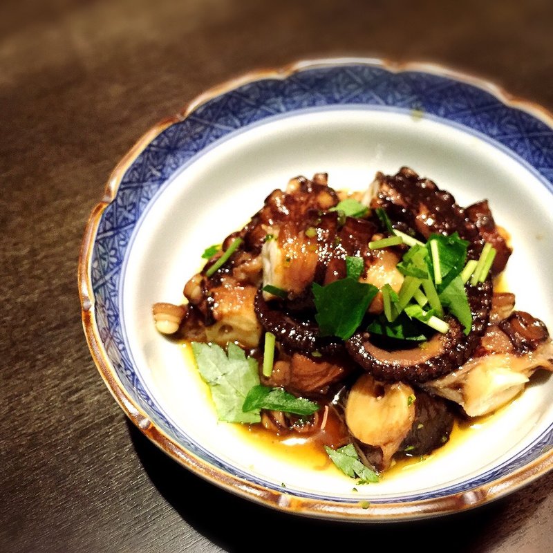 たこのやわらか煮(和酒和食 恵比寿 黒帯)