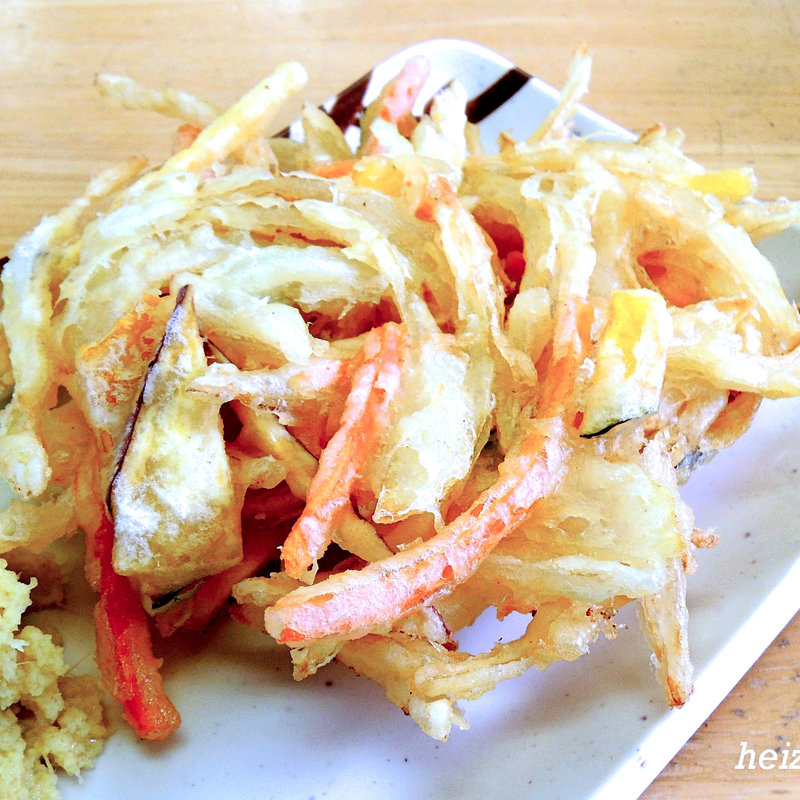 かき揚げ(源平うどん 一宮店)