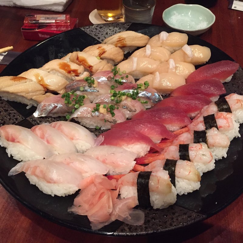 にぎり盛合せ(魚馳走亭 ちゃぽん 渋谷店 （ごちそうてい ちゃぽん）)