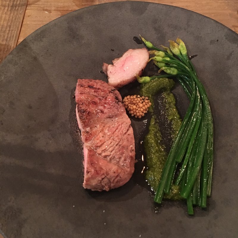 こめこめ豚ロースのグリル(アトリエフジタ)