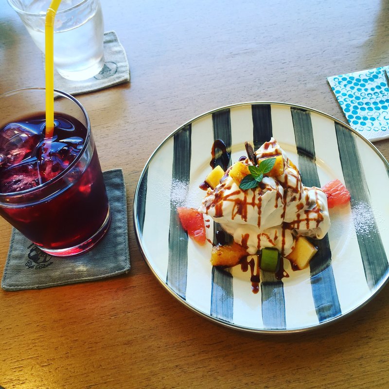 キャラメルショートケーキ(Cafe Blanc. )