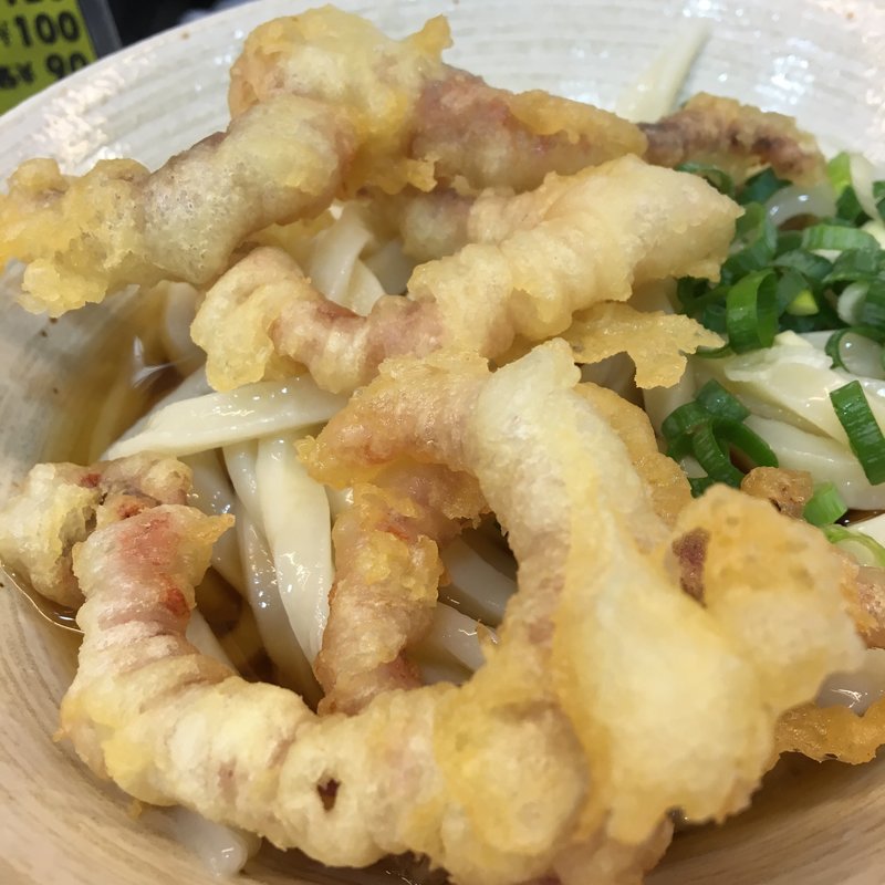 げそ天うどん(おにやんま 東品川店 )