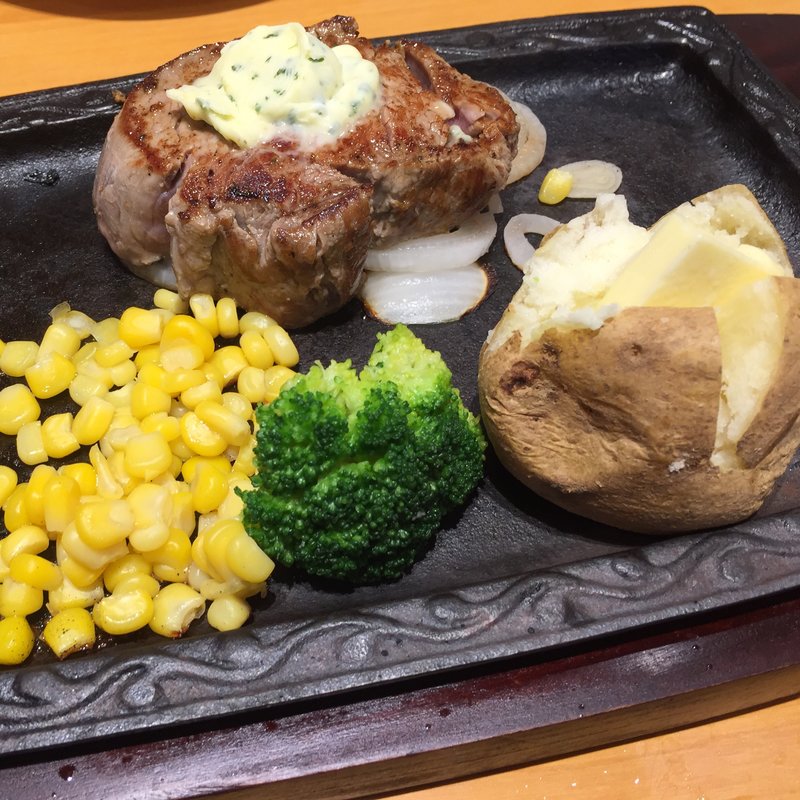 ヒレステーキ グレービーソース（ランチコース）(ステーキ宮 京都伏見店 )