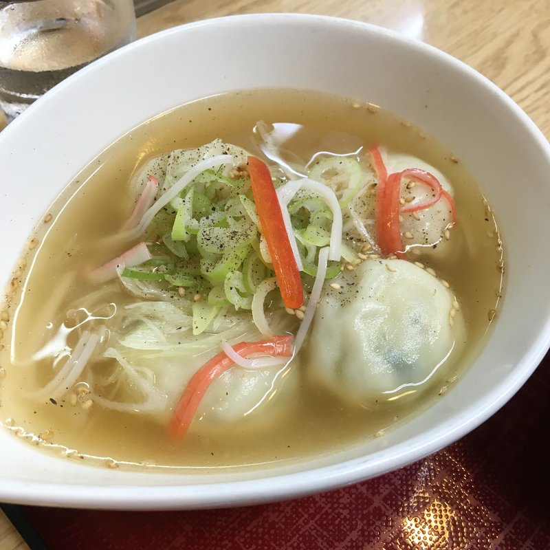 スープ餃子(ホワイト餃子 はながさ 本川越店)