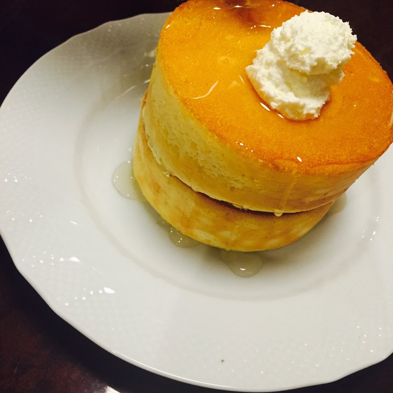 スフレパンケーキダブル(星乃珈琲店 西新宿店)