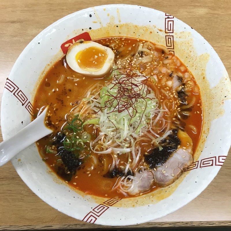 夏季限定 辛味噌ラーメン(らーめん 弥七)