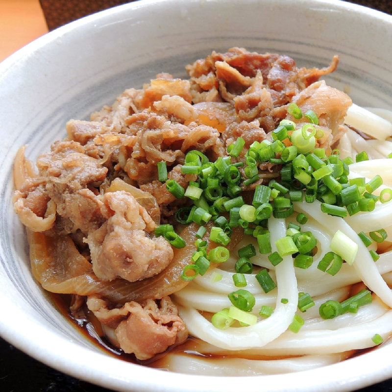 肉ぶっかけ冷(讃岐めんさ )