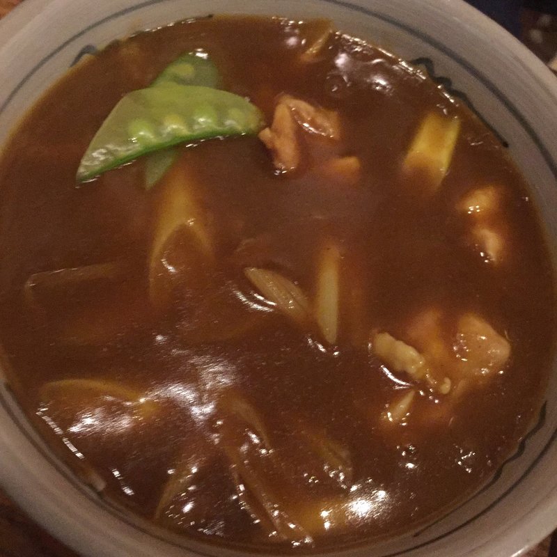 カレー南蛮そば(くら嶋)