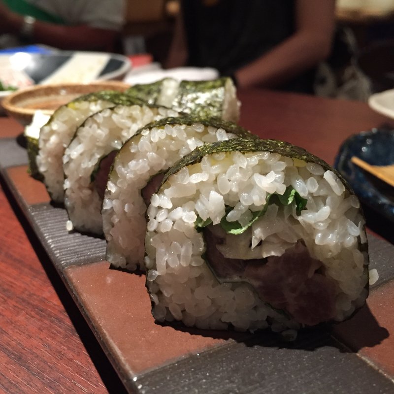 土佐和牛の太巻き(TOSAMON魚類BENBEN （ベンベン）)