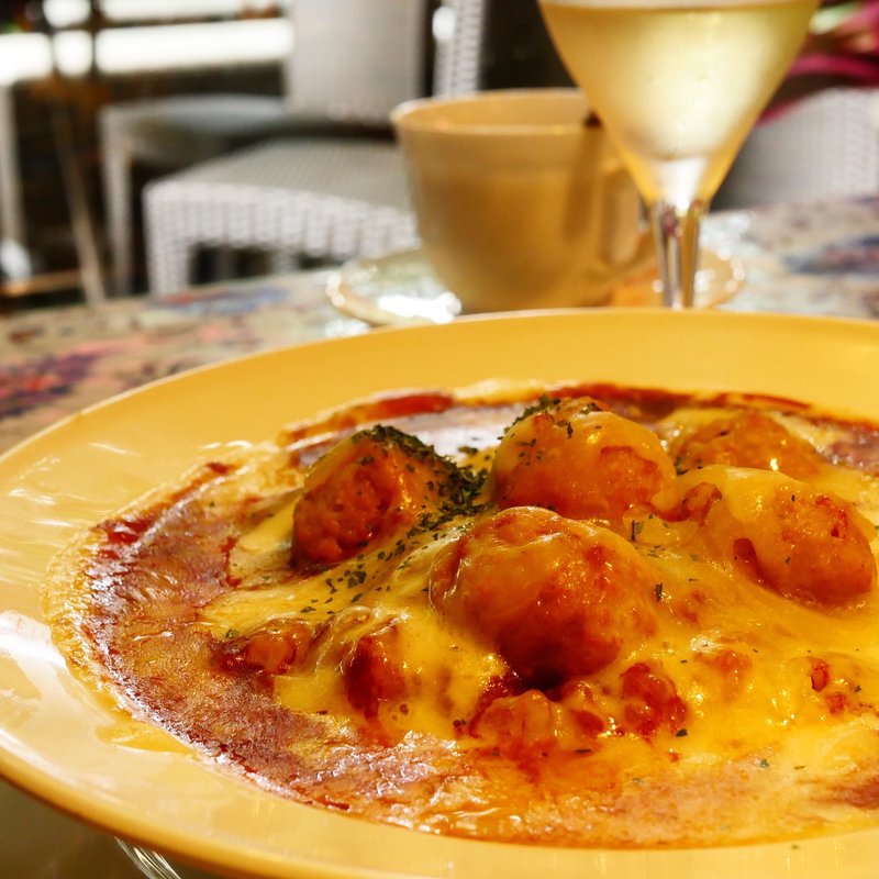 ミートボールの焼きチーズカレー(パトリシア )