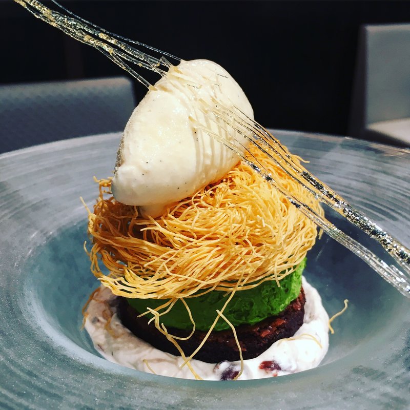 抹茶とホワイトチョコのムース(俺のフレンチ・イタリアン OMORI （【旧店名】俺のフレンチ・イタリアン JAZZ OMORI）)