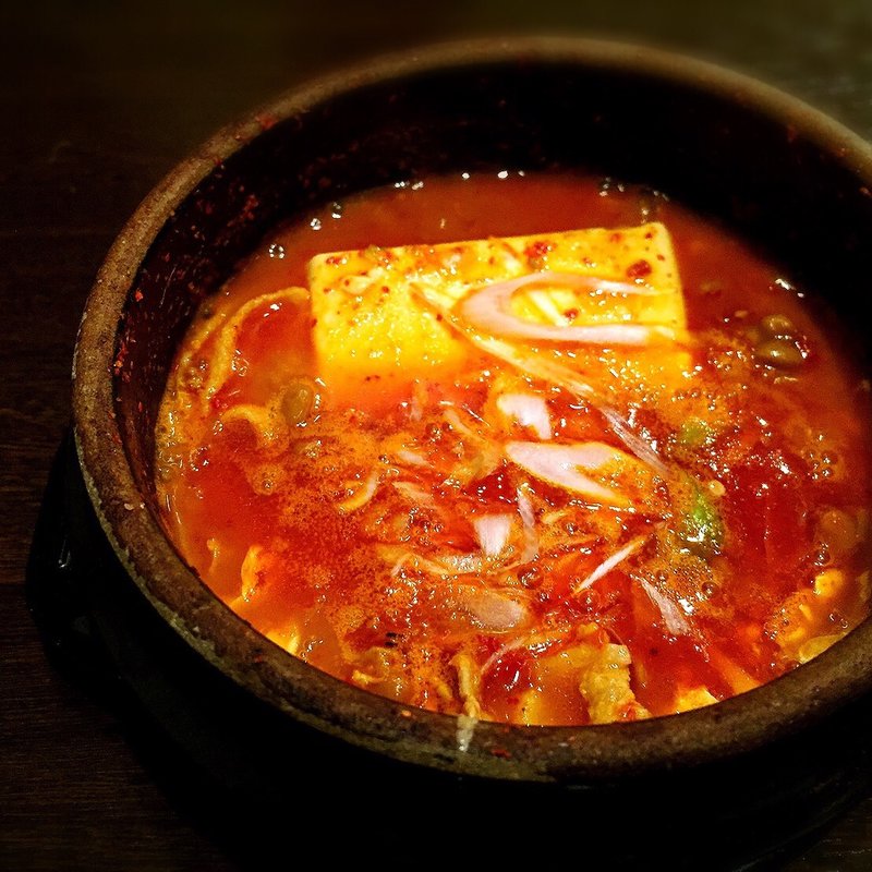 納豆純豆腐(DRAGON　純豆腐 中目黒店 （ドラゴン スンドゥブ）)