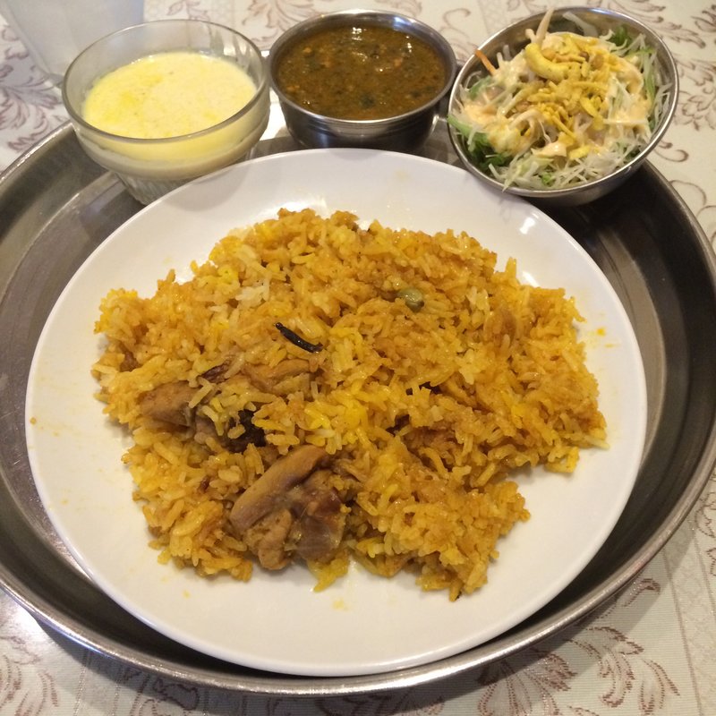 水曜限定ビリヤニランチ(シャヒ・ダワット)