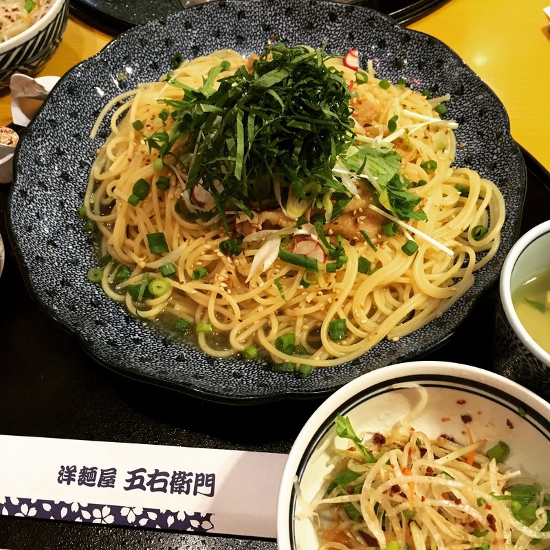豚しゃぶとたっぷり野菜の胡麻ダレ仕立て＋Cランチ(五右衛門)
