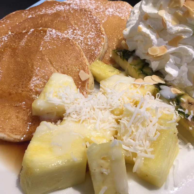 パイン&ココナッツパンケーキ(ハワイアン パンケーキ ファクトリー イオンモール京都桂川店 )