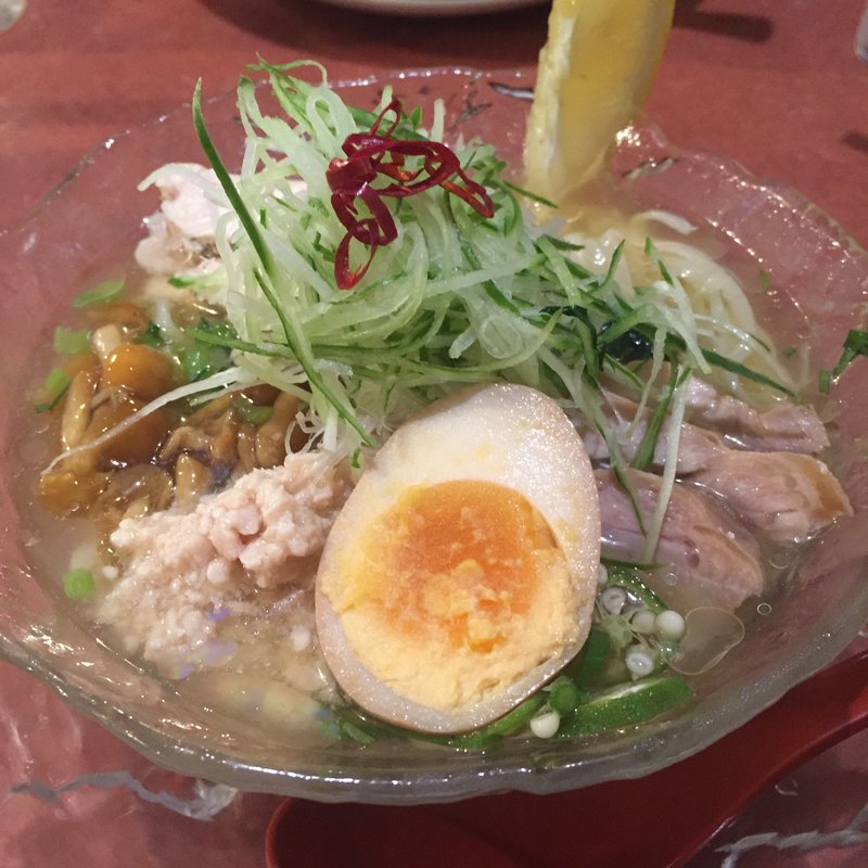 冷やし鶏そば(2016年夏)(大喜 )