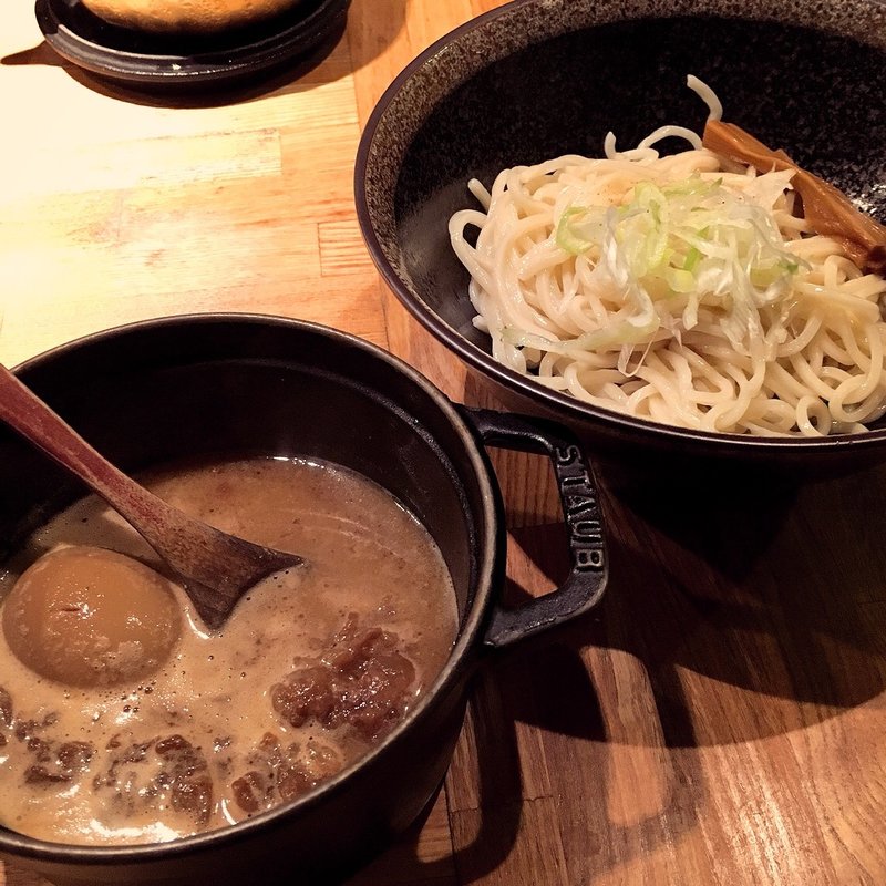 味玉もつつけ麺(北野坂 奥 )
