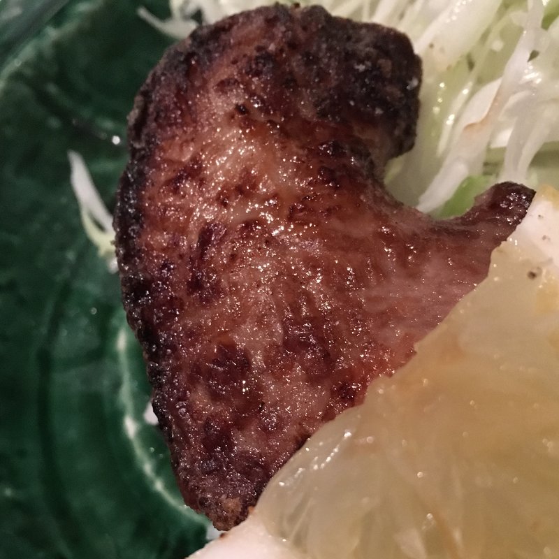 鮪のホホ肉竜田揚げ(魚信)