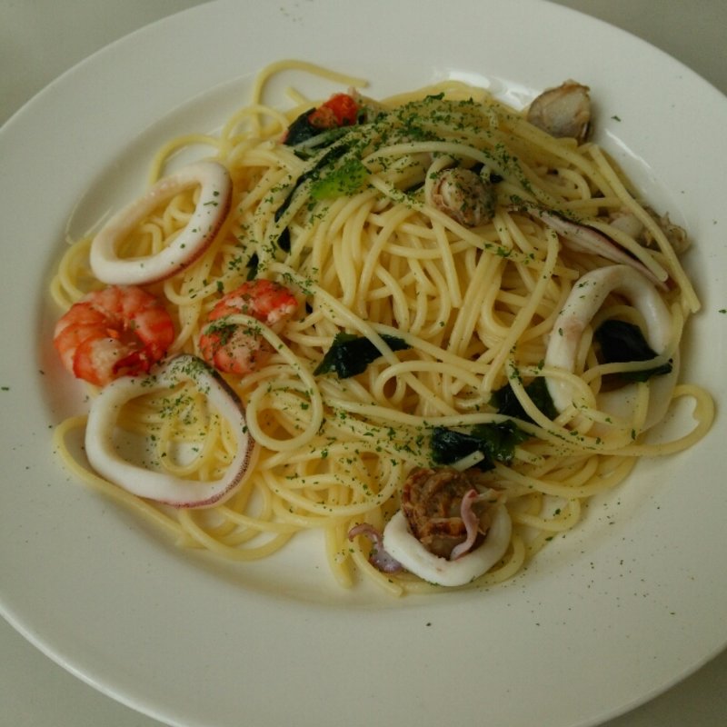 シーフードスパゲッティ(花みどり )