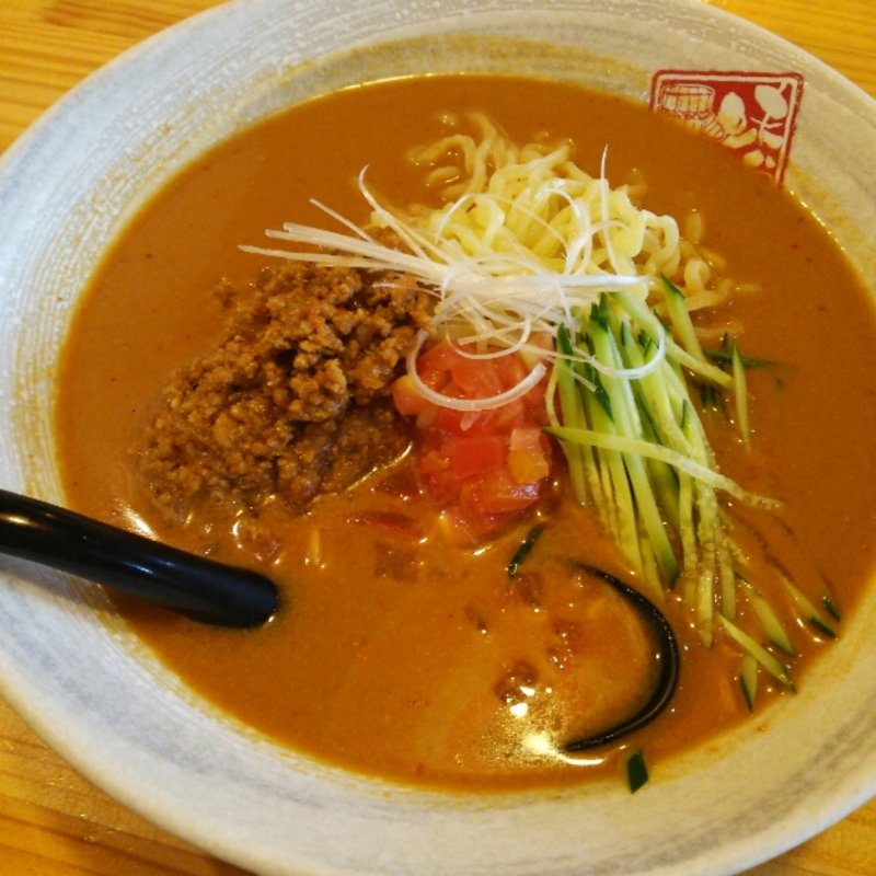 冷しタンタン麺(味噌らーめん不二乃2番館 )