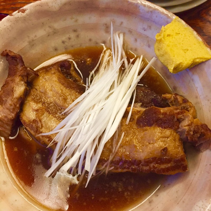 豚の重ね煮(総本家更科堀井 本店 （そうほんけさらしなほりい）)