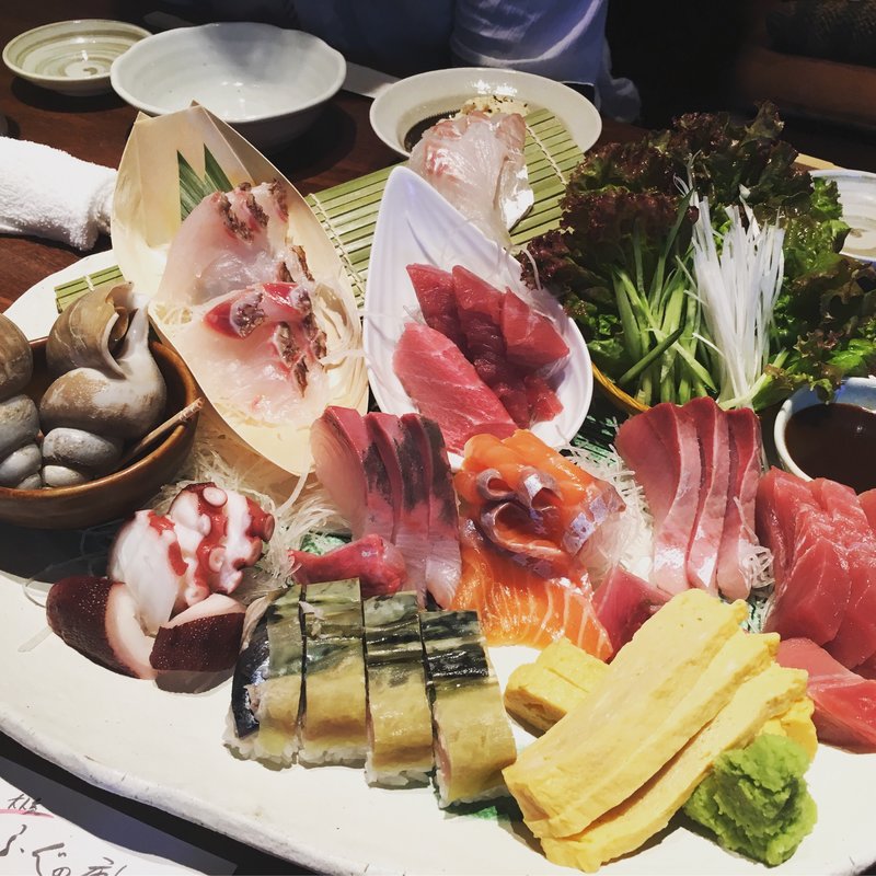 刺身6点盛り(魚金 本店)