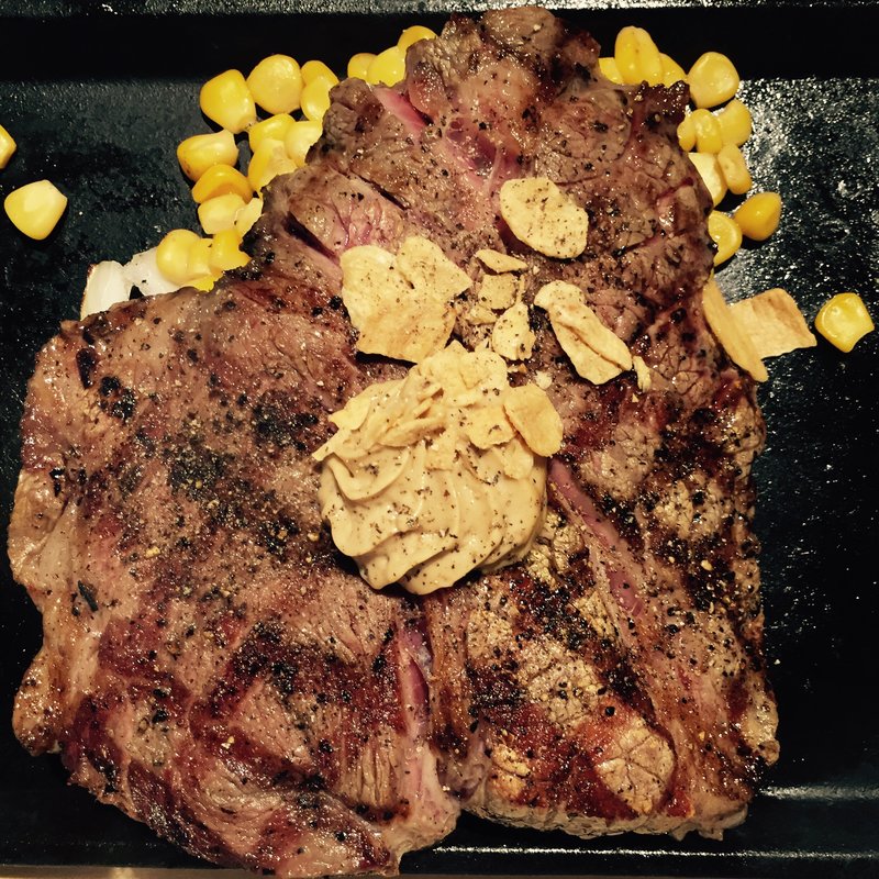 肩ロースステーキ400g(いきなり！ステーキ UENO3153店)