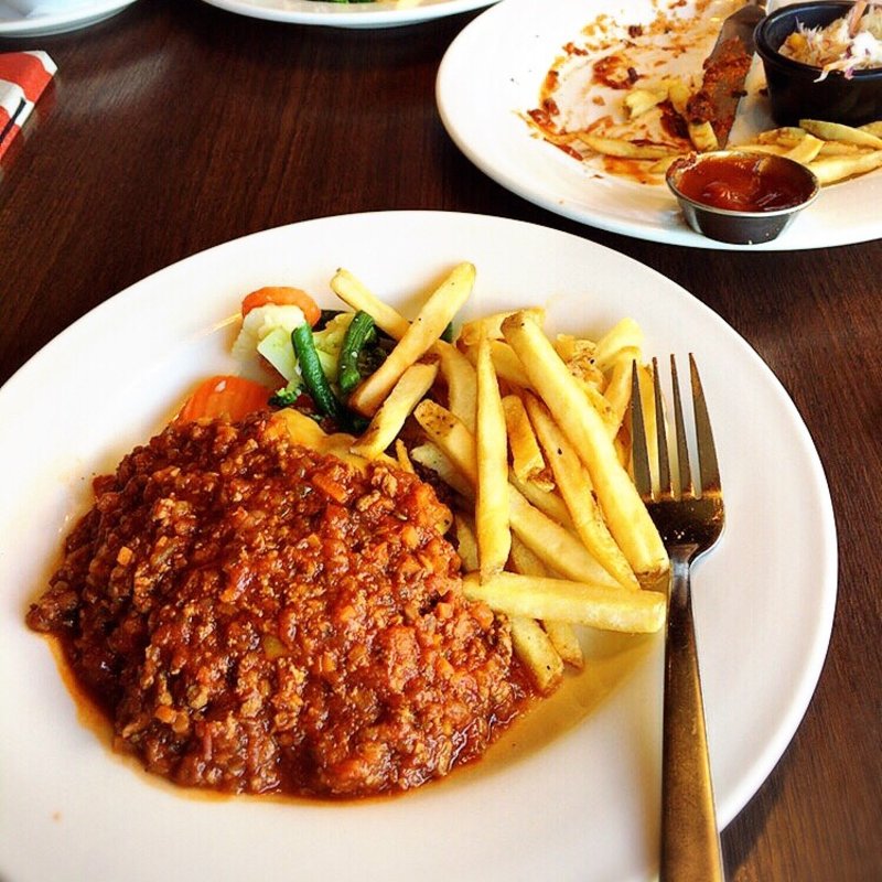 ハンバーグランチ(T.G.I. FRIDAYS 品川店 （ティージーアイ フライデーズ）)