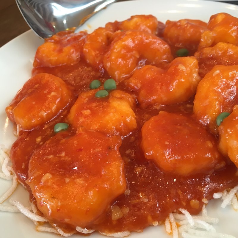 エビチリソース(三宮一貫楼 本店(名物豚まん))