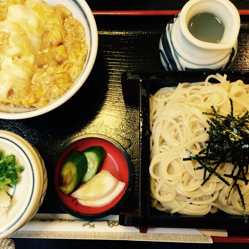 ざるそばセット(ハイカラ丼)(みゆき)