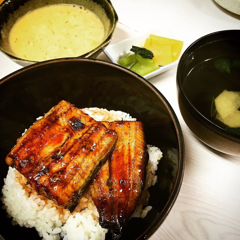 うなとろ丼(うな金)