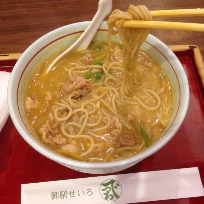 カレーそば(でっちそば)