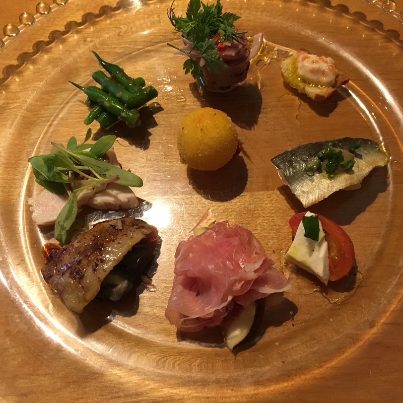 前菜盛り合わせ(恵比寿 DAL-MATTO)