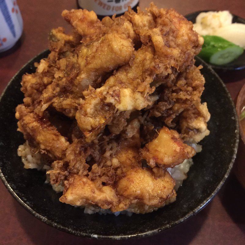 かき揚げ丼(小)(天久 )
