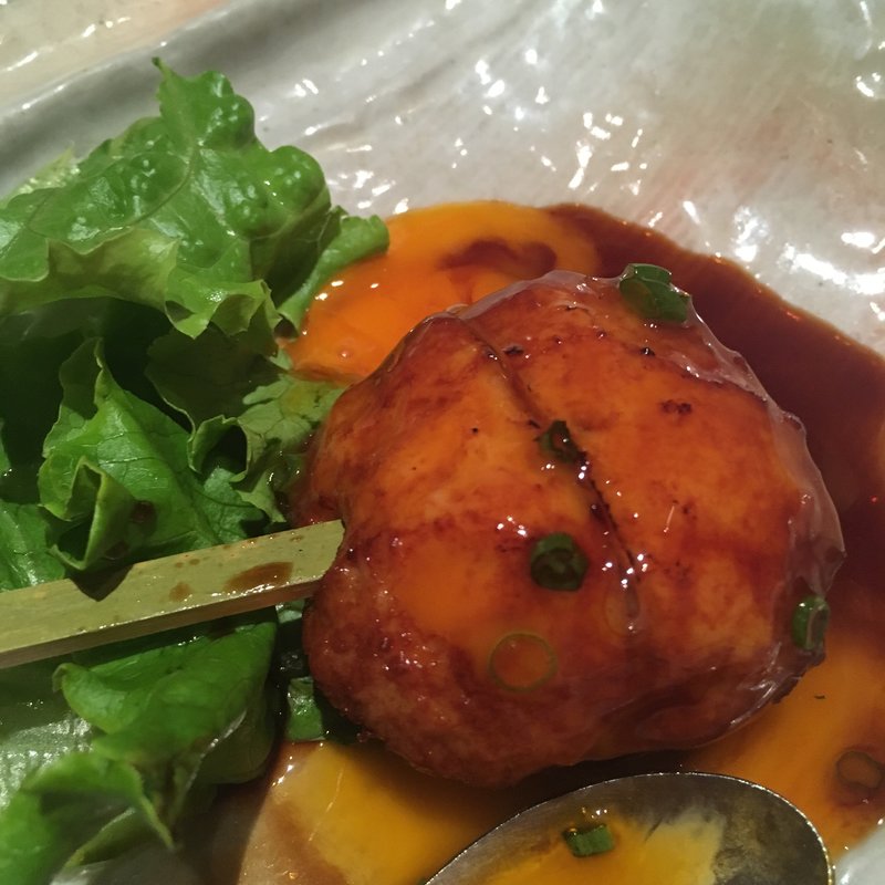 華味鳥特製たれつくね(水たき料亭 博多華味鳥 ヒルトンプラザウエスト店)