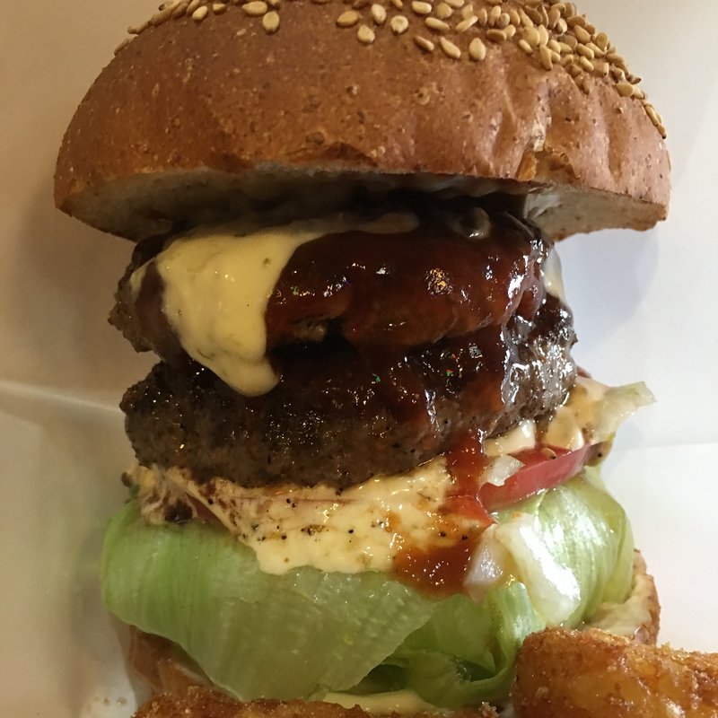 ハンバーガー タルタルトッピング(ビッグスマイル （BIG SMILE）)