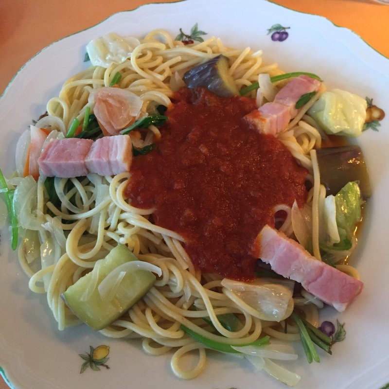 野菜とトマトソース ランチセット(スパゲッテリア マッキー)