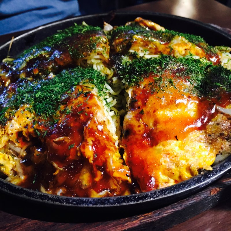 肉玉イカ天そば(もみじ屋（旧れもん屋）)