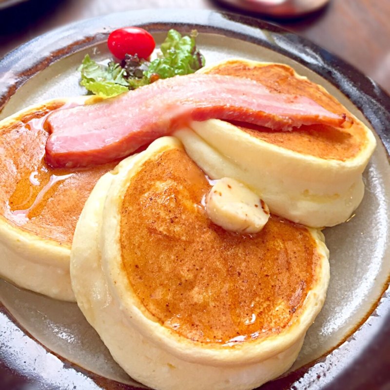 リコッタチーズのパンケーキ（ベーコン）(コパン・コピーヌ)