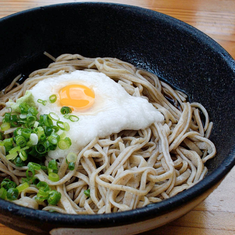 冷やし山かけ(そば 祖谷美人 （いやびじん）)
