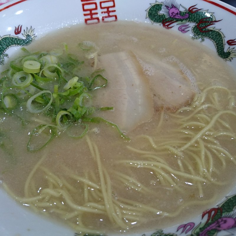 豚骨ラーメン(大一食堂)