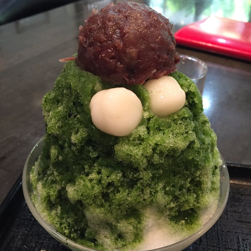 宇治金時(古の花 （いっぷく処　古の花）)