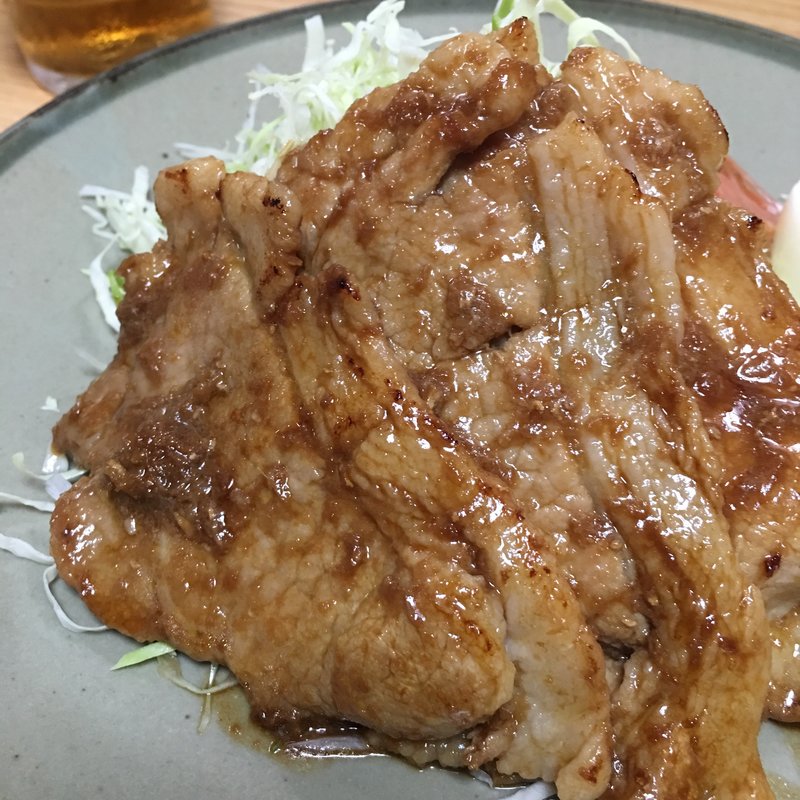 しょうが焼き定食