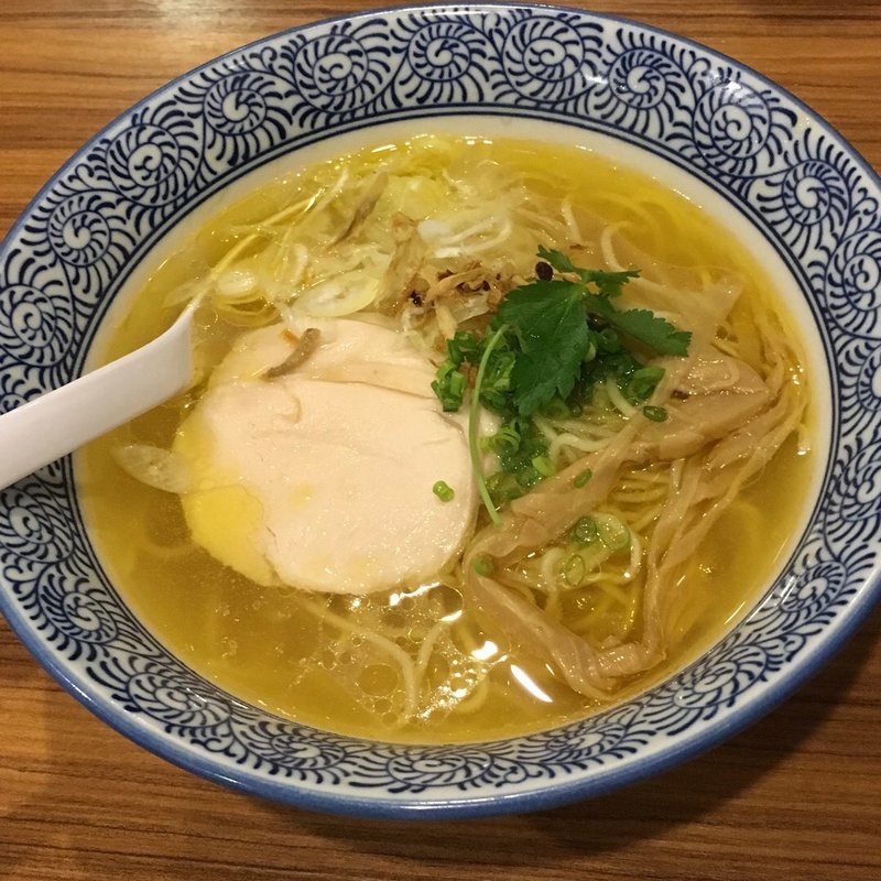 比内地鶏の白湯そば(濃厚鶏そば 麺屋武一 新橋本店)