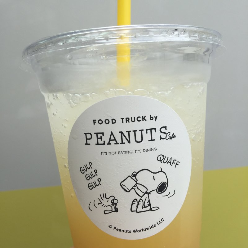 アップルレモネード(スヌーピーミュージアム)